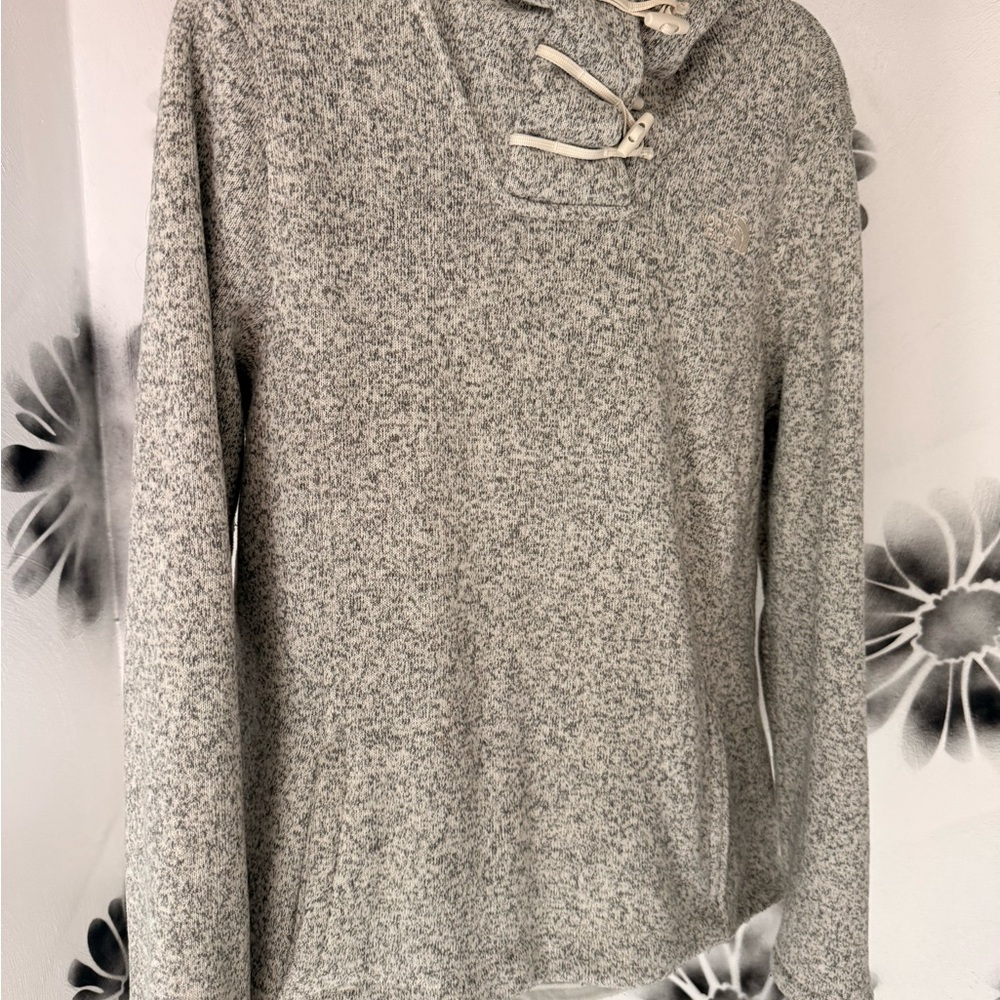 The North Face Cream and Gray Women's Sweater